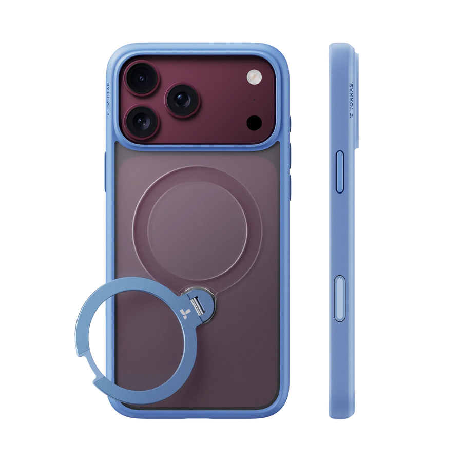 TORRAS Ostand Q3 Spin for iPhone 18 Series - Horizon Blue