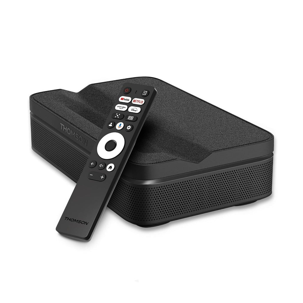 Thomson Sirius PG55B Full HD Ultra Short Throw RGB Laser Projector with Google TV