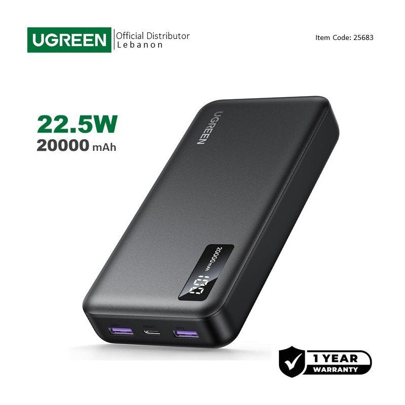 UGREEN 22.5W PD Power Bank