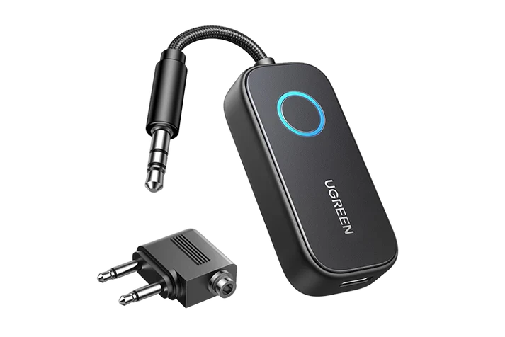 UGREEN 35222A Airplane Bluetooth 5.2 Transmitter Adapter