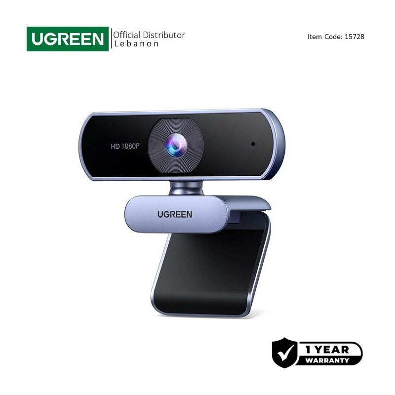 UGREEN 1080P Webcam with Microphone