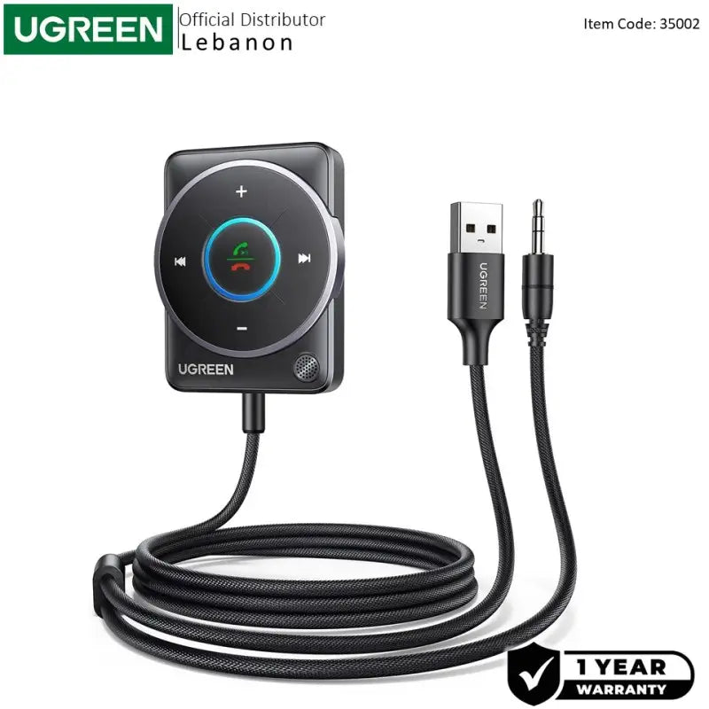 UGREEN Bluetooth 5.4 Car Aux Adapter