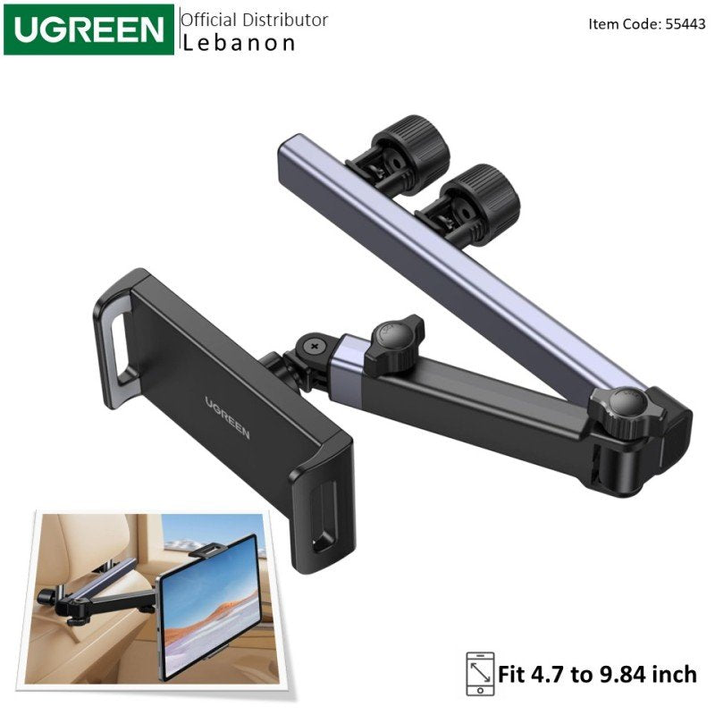UGREEN Headrest Car Tablet Mount with Extendable Arm