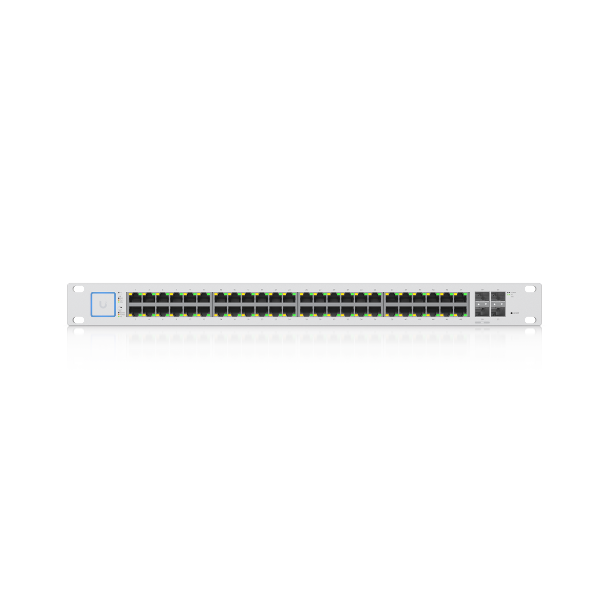 Ubiquiti UniFi Switch 48 PoE (500W) - 48-Port Gigabit PoE+ Managed Switch with 10G SFP+ view 2