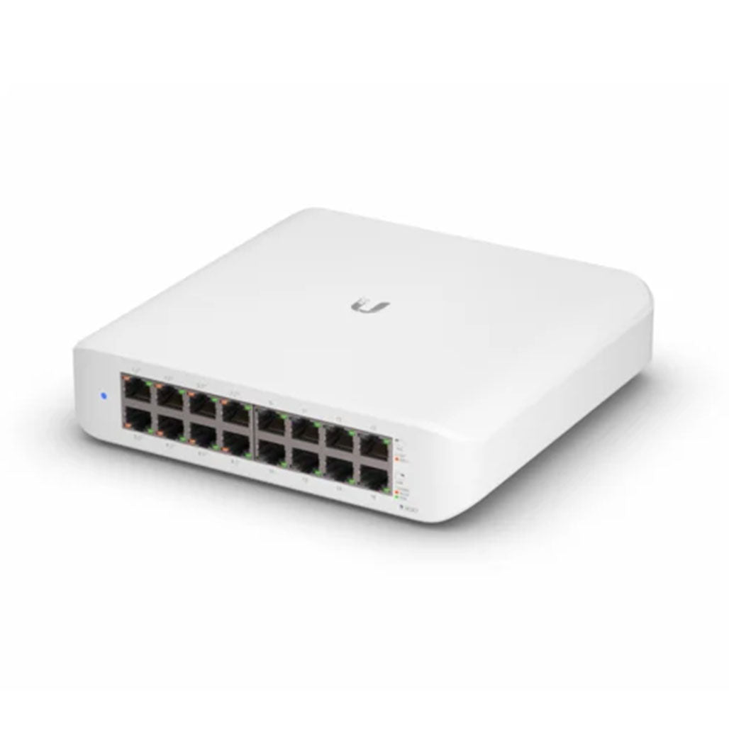Ubiquiti UniFi Switch Lite 16 PoE - 16-Port Gigabit Managed PoE+ Switch view 1