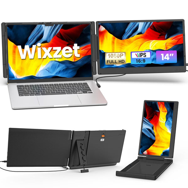 Wixzet T2 Pro 14" Laptop Screen Extender view 1