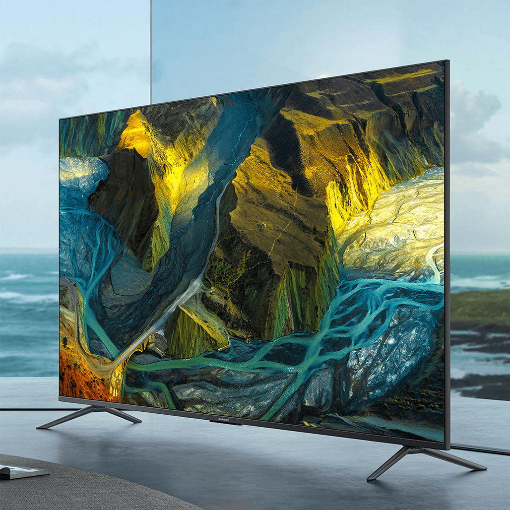 Xiaomi TV Max 86 inch 4K UHD Smart TV stand detail