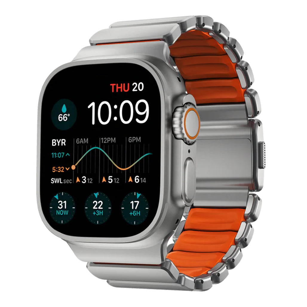 REDEFINE Rugged Band for Apple Watch - Titanium Orange